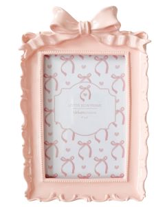 Lotti Bow Frame Pink 4x6 