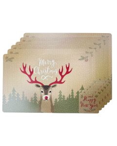 Sale Reindeer Placemats and Coasters Bro