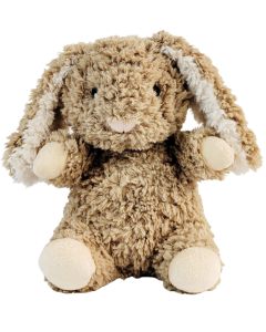 Curly Rabbit Soft Toy Beige 18cm 