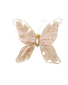 Elegant Butterfly Clip Decoration Champa