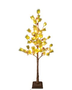 Sparse Pine Tree with 48 LEDs Green 120c