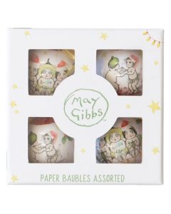 May Gibbs Christmas A & B Bauble Gift Bo