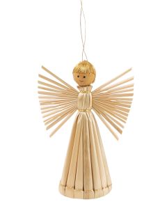 Urban Products Straw Snowflake Tree Topper Natural & Re