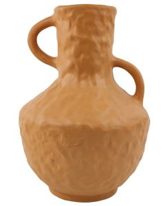 Sale Roman Abstract Vase Ochre 22x32cm 