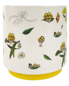 May Gibbs Planter Yellow Sm 13cm 