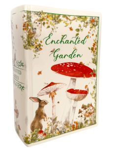 Enchanted Garden Book Vase Red 16cm 