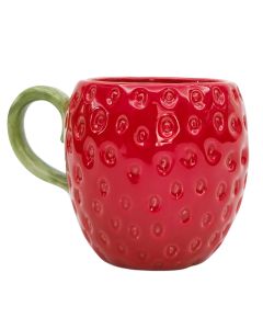 Strawberry Mug Red 10cm 