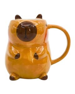 Capybara Mug Brown 13cm 