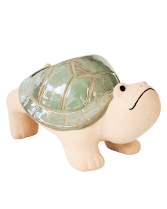 Turtle Planter Pot Hanger Sage 21cm 