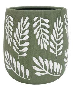 Henri Planter Olive 19cm 