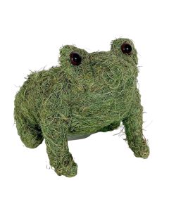 HUSK Frog Planter Green 20cm 