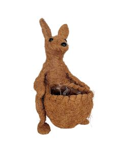 HUSK Kangaroo Planter Natural 34cm 