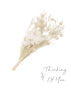 Sale Dried Floral Thinking of You Card N