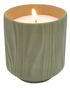 Sale Marlow Abstract Ripple Candle Green