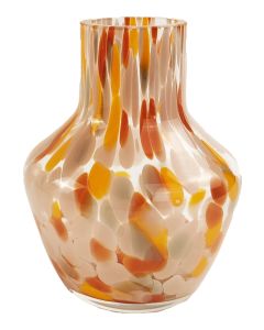Jaslyn Speckle Glass Vase Colourful 11cm