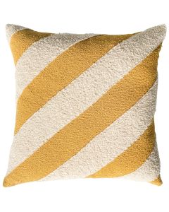 Pop Stripe Cushion with Inner Mustard & 