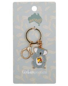 RT Koala Icon Keyring Grey 12cm 