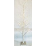 Glitter Christmas Tree White Lrg 180cm 